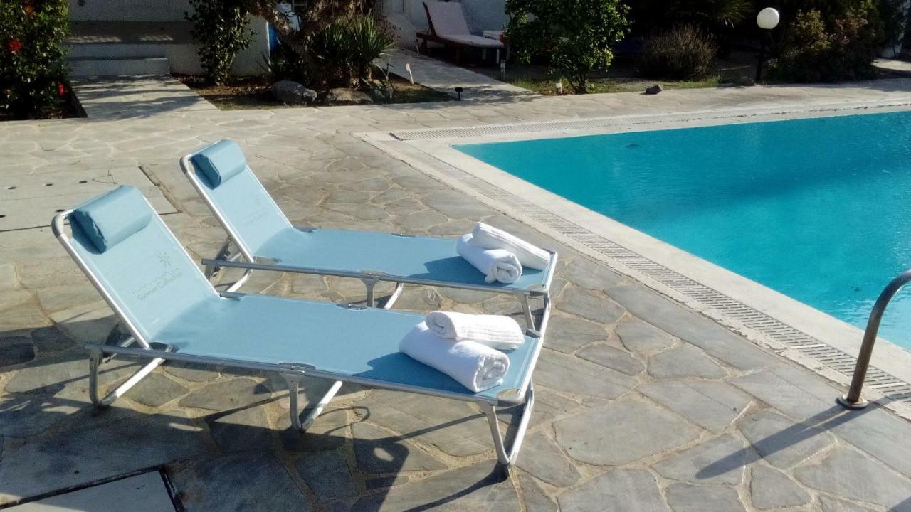 Appartamento Mykonian Aroma House Ornos  Esterno foto